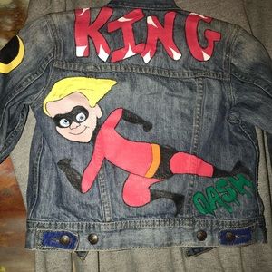 Hand painted jacket